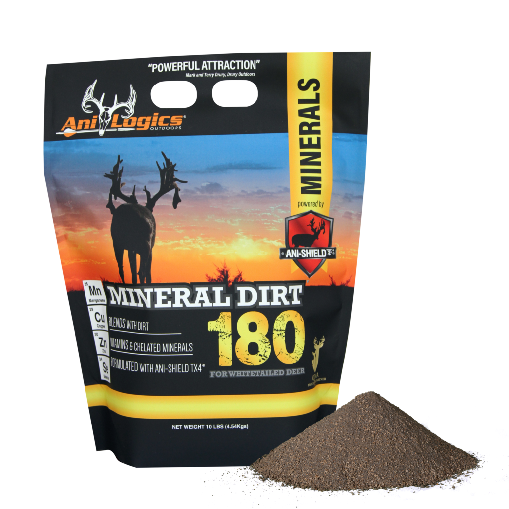 Mineral Dirt 180™ - Deer Mineral - 10lb | Ani-Logics Outdoors