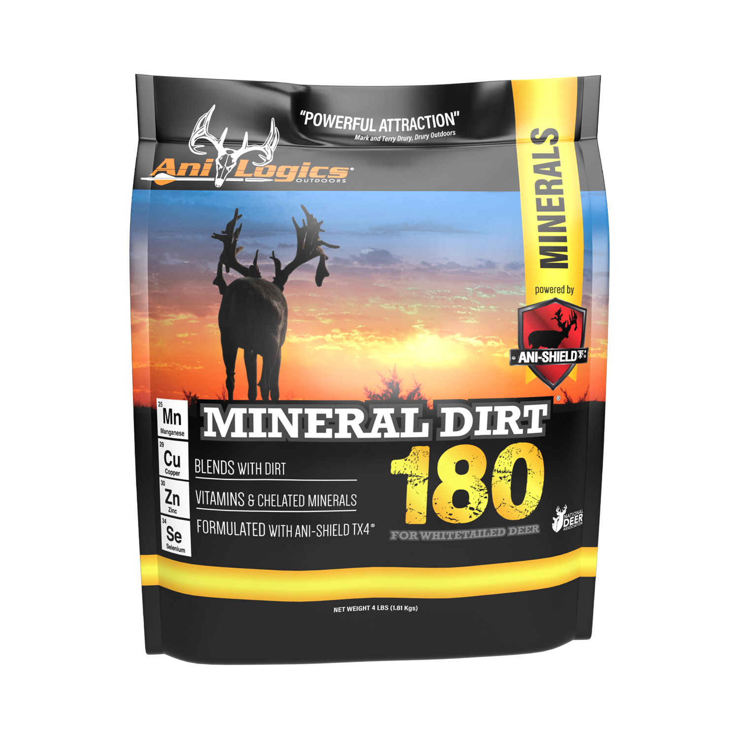 4 lb. bag of Mineral Dirt 180 - front