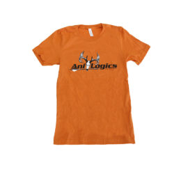 ani-logics orange t-shirt front