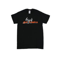 ani-logics original black t-shirt