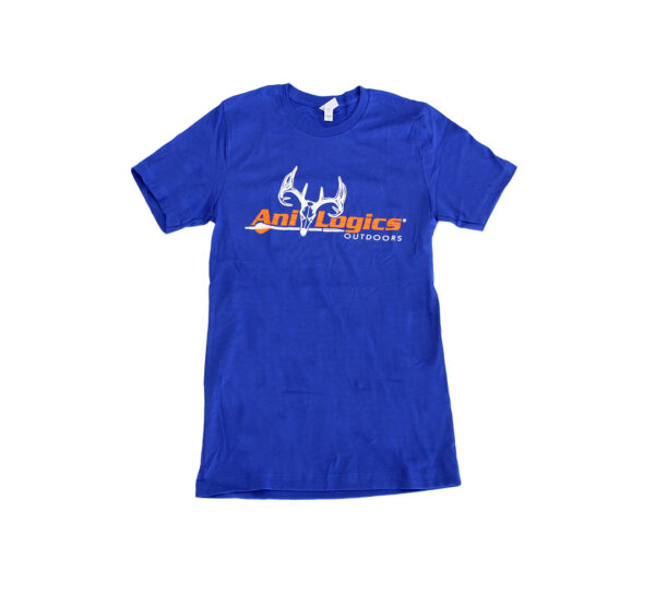 ani-logics blue t-shirt