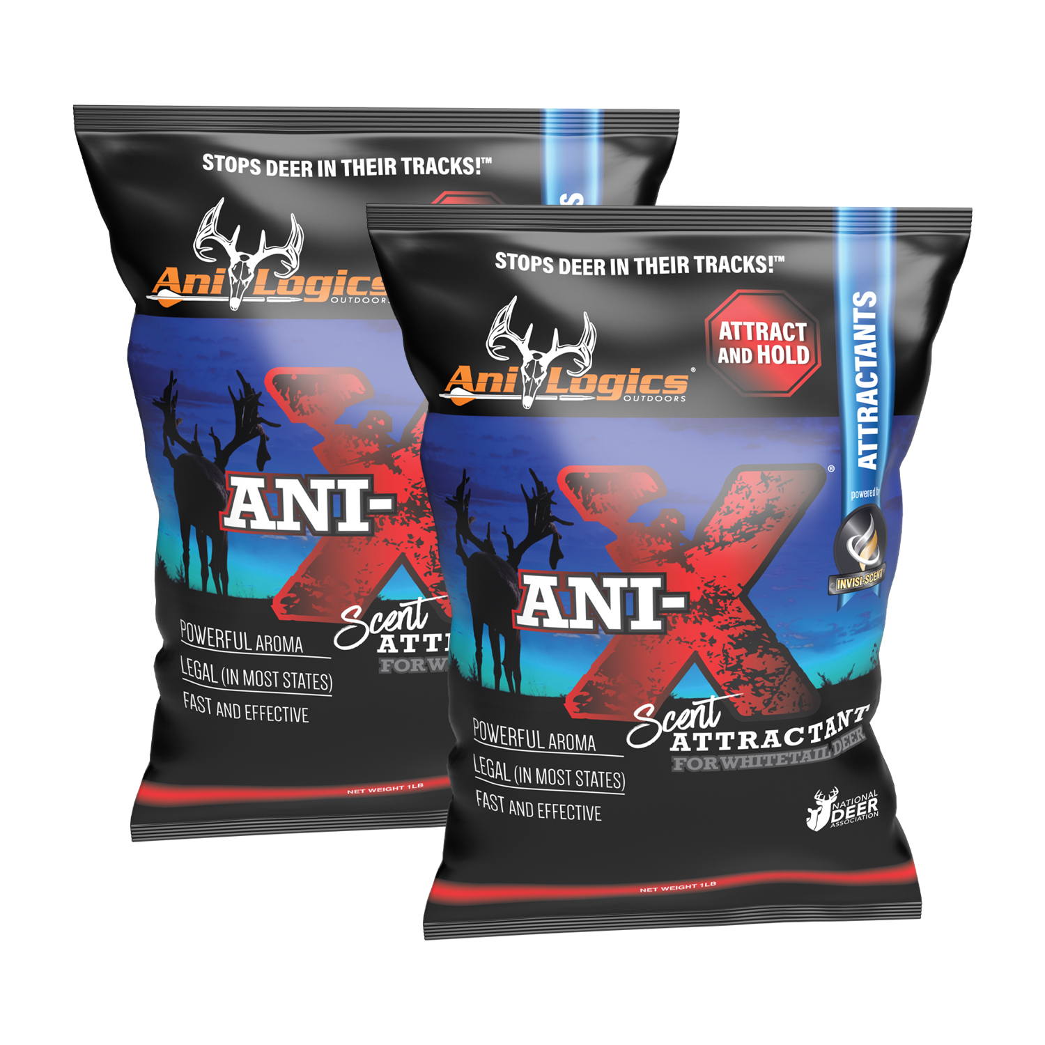 Ani-X Scent Attractant - 2 pk of 1 lb bags