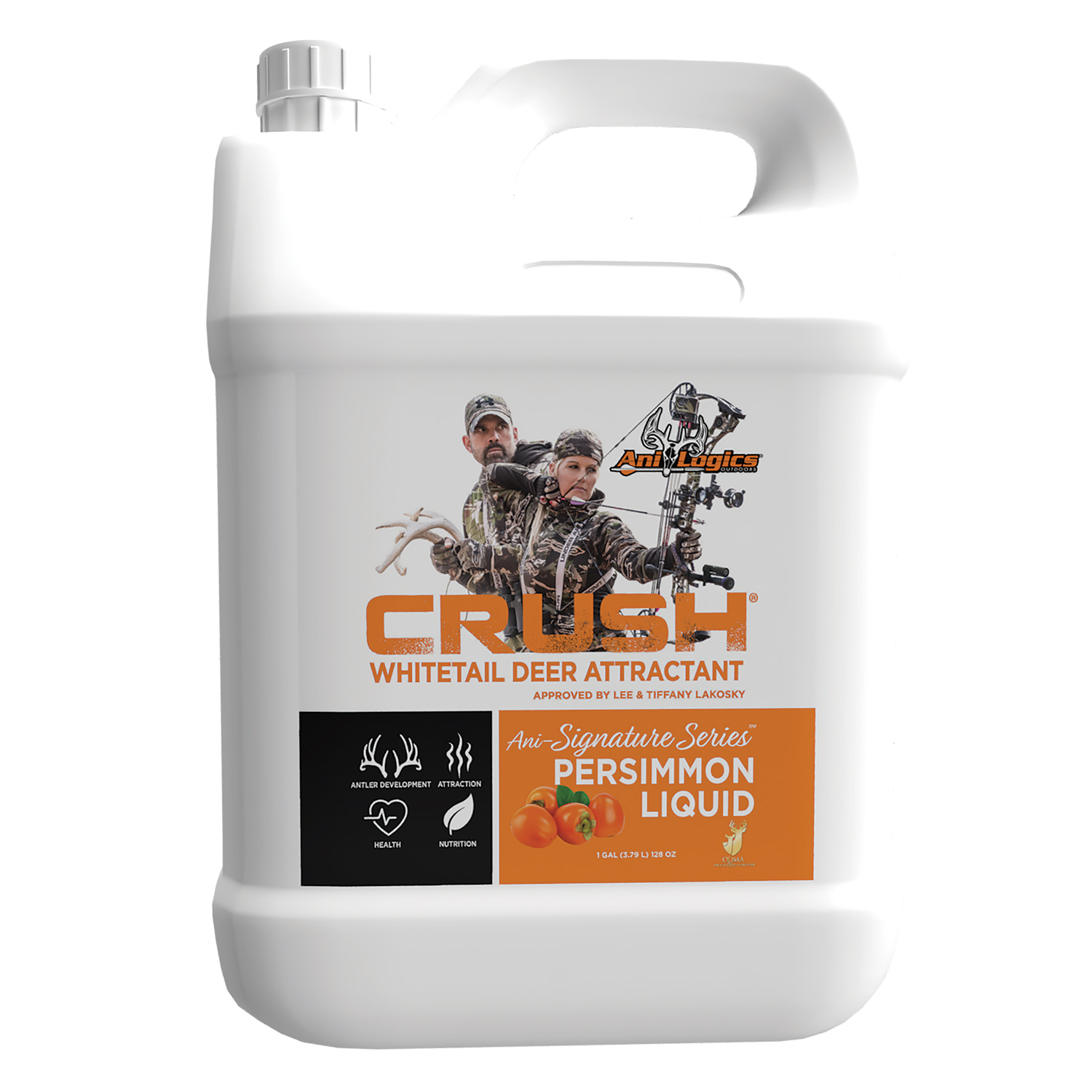 CRUSH Persimmon Liquid - front of jug