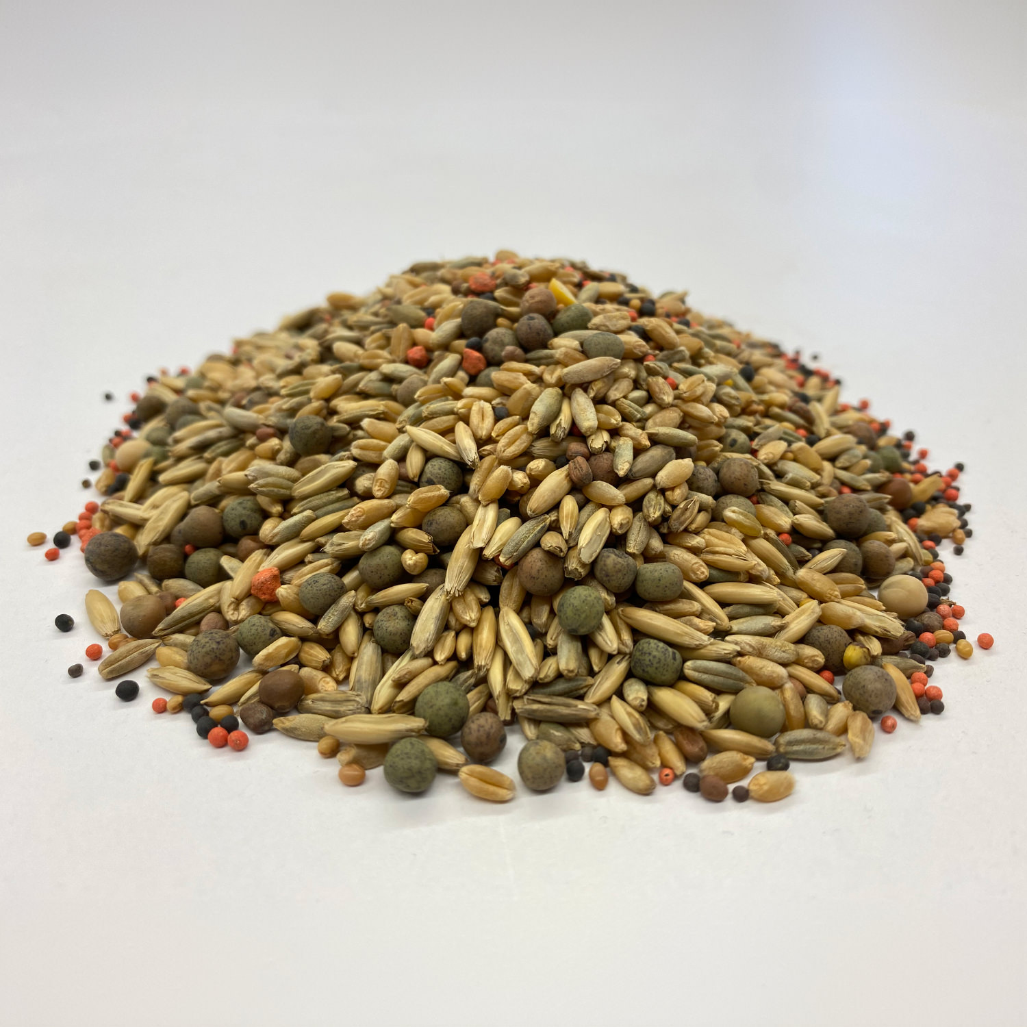 Pile of seed blend for the CRUSH - The Perfect 10