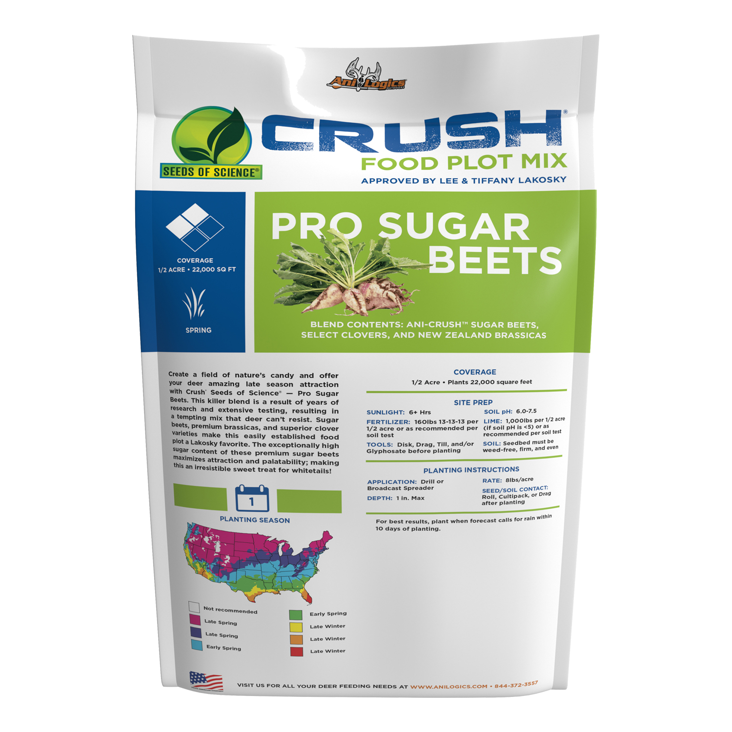 CRUSH Pro Sugar Beets bag - back