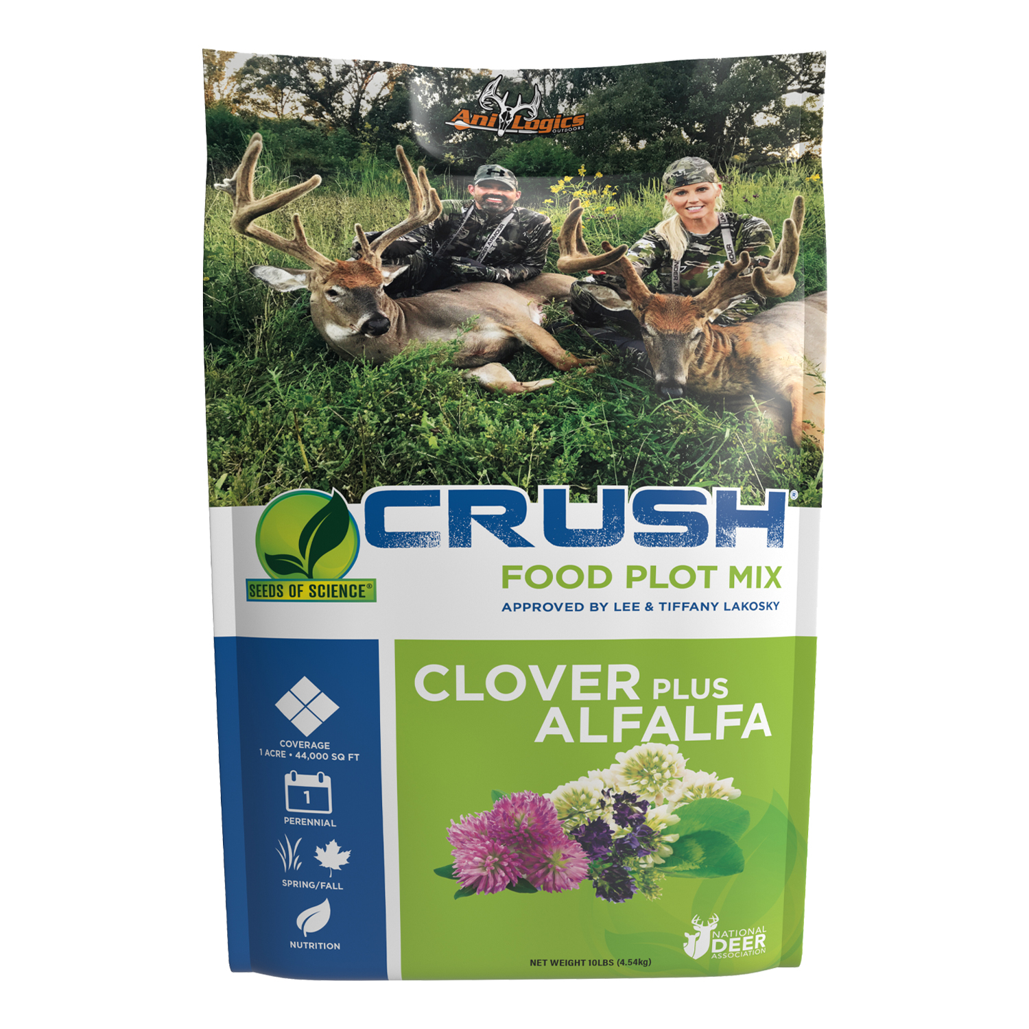 CRUSH Clover Plus Alfalfa Bag - Front