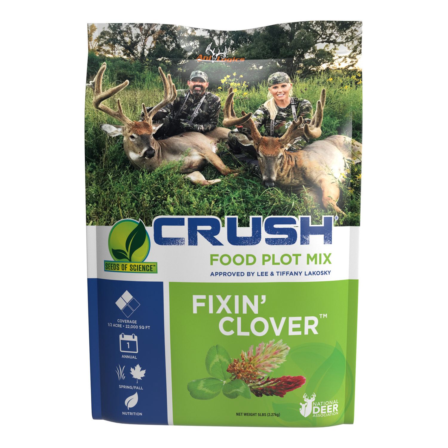 CRUSH Fixin' Clover bag - front