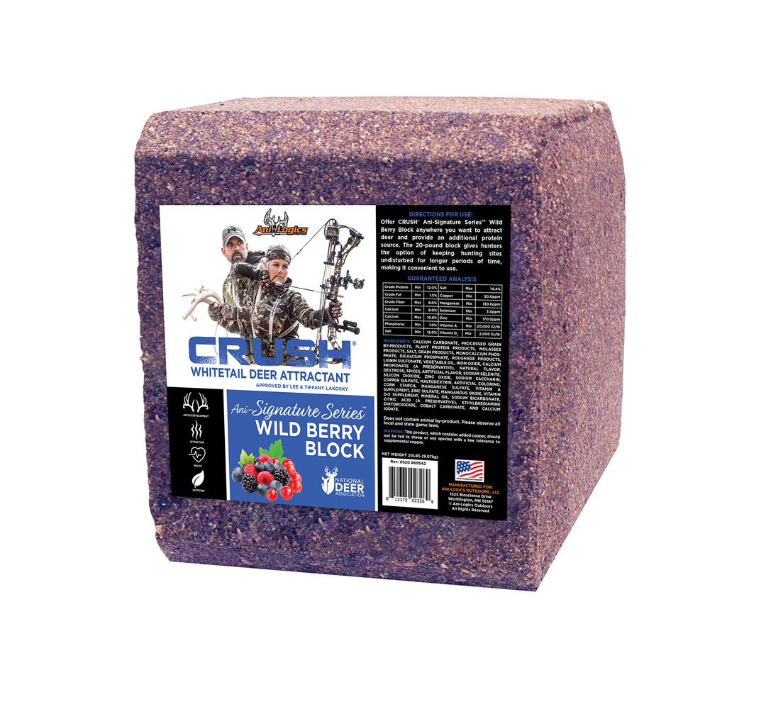 Crush Wild Berry Block Deer Attractant