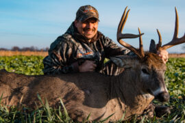 Tim Neuman with deer Bogtrotter