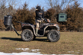 Frost seeding from an ATV